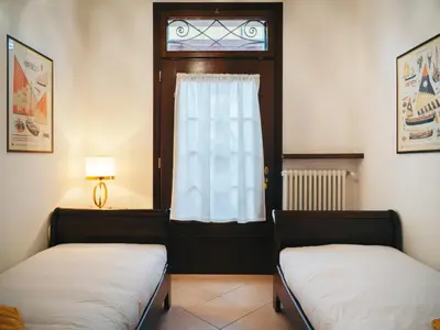Letto o letti in una camera di Ca' Mazzega