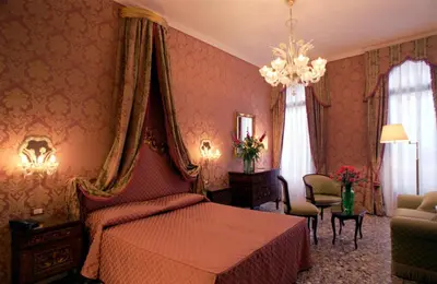 Letto o letti in una camera di Casa Pisani Canal