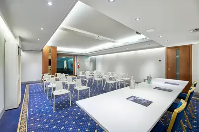 Zona business o sala conferenze di Hotel Plaza