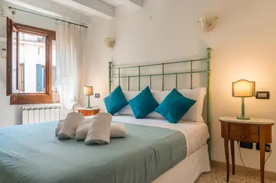 Letto o letti in una camera di San Marco 1692 in the heart of @Venice