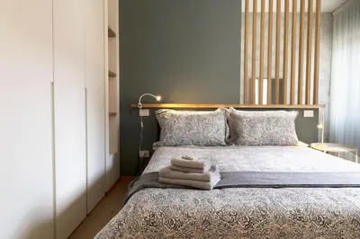 Letto o letti in una camera di Trevisohome LA TORRE