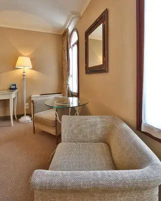 Area soggiorno di Hotel Canon d'Oro
