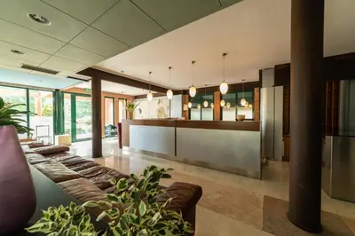Area soggiorno di HOTEL QUERINI Essential Business Hotel Sandrigo