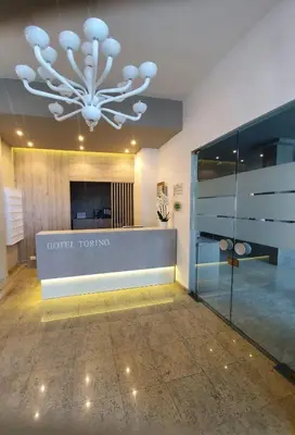 Cucina o angolo cottura di Hotel Torino