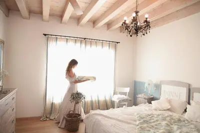 Letto o letti in una camera di B&B Maison Parco Del Brenta