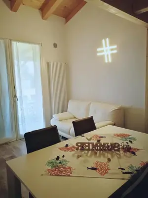 Letto o letti in una camera di La Quercia