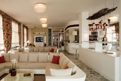 Area soggiorno di Hotel Canarie