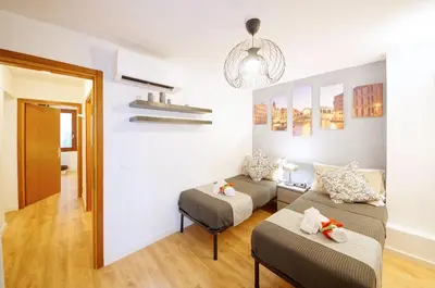 Area soggiorno di DolceVita Apartments N 500 San Marco