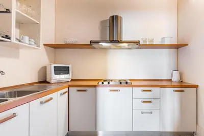 Cucina o angolo cottura di Molino Stucky Residence Burchiello Suite
