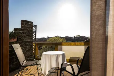 Balcone o terrazza di Hotel Atlanta Augustus