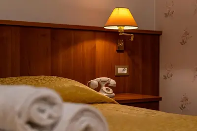 Letto o letti in una camera di Locanda Da Renzo