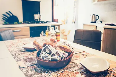 Cibo presso l'appartamento o nelle vicinanze
