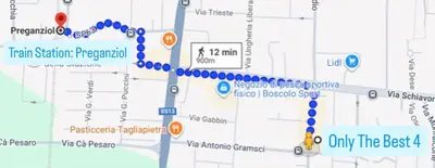 Planimetria di OTB Italia 4 - Dimora confortevole tra Venezia e Treviso con Terrazza