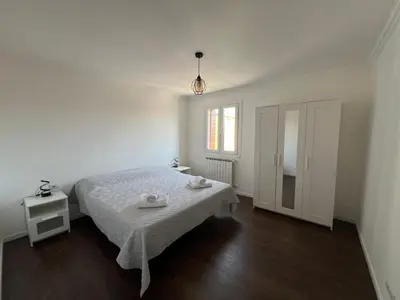 Letto o letti in una camera di Ca' Pastrello