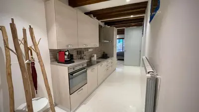 Cucina o angolo cottura di Ca' dell'Ombra Felice - canal view