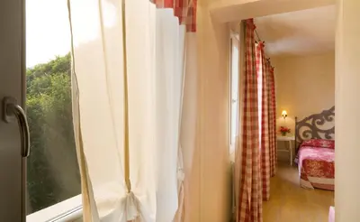 Letto o letti in una camera di Casa Marinelli