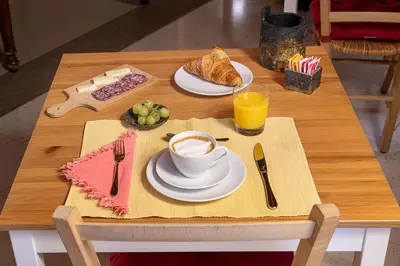Cibo presso il bed & breakfast o nelle vicinanze