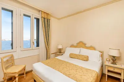Letto o letti in una camera di Hotel Villa Laguna