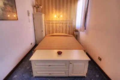 Letto o letti in una camera di Al Soffiador
