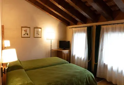 Letto o letti in una camera di Hotel Locanda Al Sole