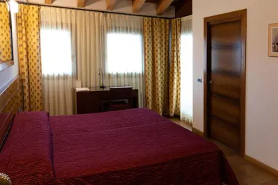 Letto o letti in una camera di Hotel Locanda Al Sole