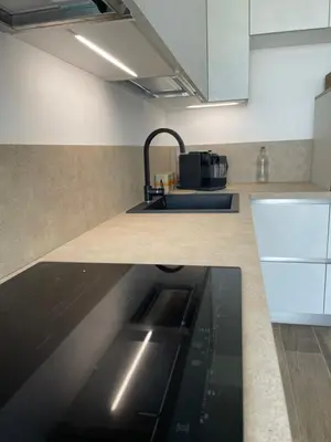 Cucina o angolo cottura di Attico Sole a Jesolo con terrazza panoramica
