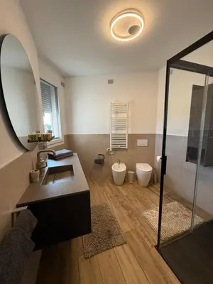 Bagno di Attico Sole a Jesolo con terrazza panoramica