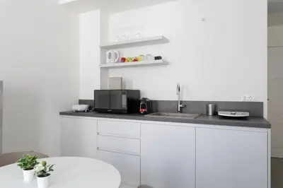 Cucina o angolo cottura di Residenza SubitoSanto - Appartamento 4B 