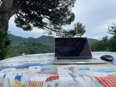Paesaggio naturale nelle vicinanze dell'appartamento
