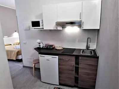 Cucina o angolo cottura di Casa Belfiore Vicenza Medici 17