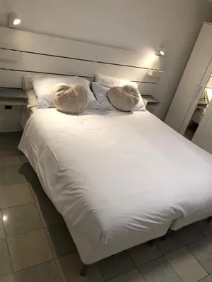 Letto o letti in una camera di Venezia, 700mt to station, free parking, Shuttle Airport, Train Station, Via Napoli 71