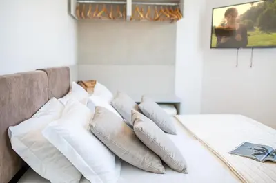 Letto o letti in una camera di Hotel Condor