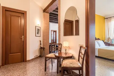 Letto o letti in una camera di Colombina House close to the Train Station