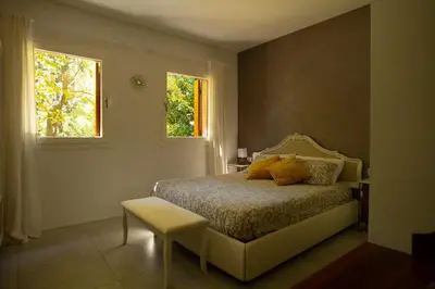 Letto o letti in una camera di Ca' Ottantanove