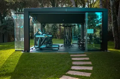 Palestra o centro fitness di Bellevue Hotel & Resort