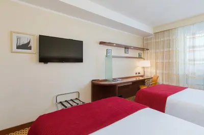 Letto o letti in una camera di Courtyard by Marriott Venice Airport