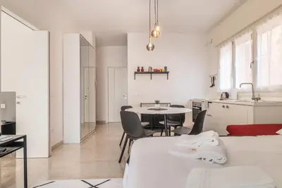 Area soggiorno di Grey House in the heart of @Treviso