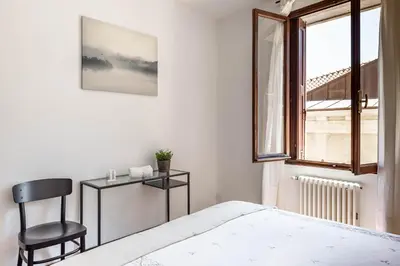 Letto o letti in una camera di [VENEZIA-SAN MARCO] VIEW ON LUXURY SHOPPING STREET