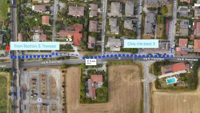 Il quartiere o una zona nella vicinanze dell'appartamento