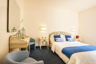 Letto o letti in una camera di Albergo Al Moretto