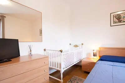 Letto o letti in una camera di Casa Diamante