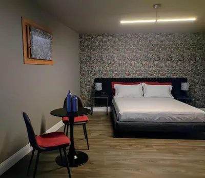 Letto o letti in una camera di Casetta Morris