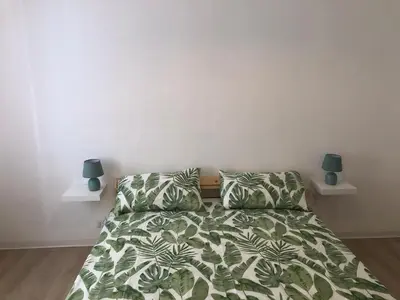 Letto o letti in una camera di Casa Mestrina