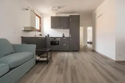Cucina o angolo cottura di Bright Apartment On Venetian Roofs R&R