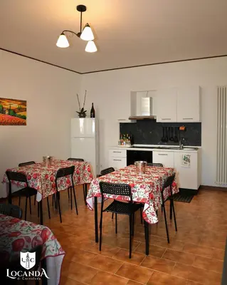 Cucina o angolo cottura di Locanda di Cornoleda