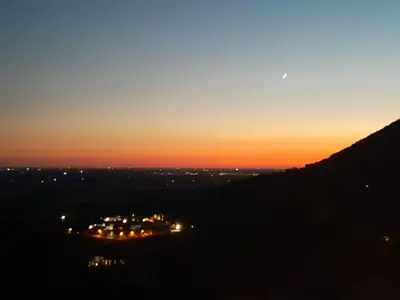 Paesaggio naturale nelle vicinanze dell'affittacamere