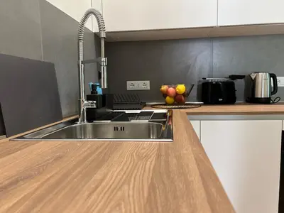 Cucina o angolo cottura di Ca' Luciano alloggio a Lido di Venezia