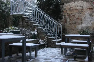 Palazzo Soderini durante l'inverno