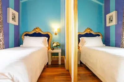 Letto o letti in una camera di Hotel Ca' Zusto Venezia