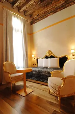 Area soggiorno di Hotel Ca' Zusto Venezia